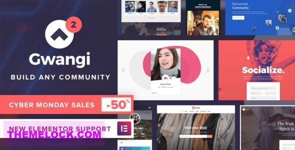 Gwangi – PRO Multi-Purpose Membership, Social Network & BuddyPress Community Theme