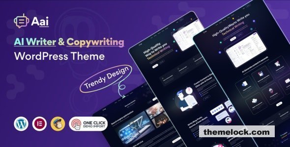Aai – AI Writer & AI Copywriting Landing Page Theme